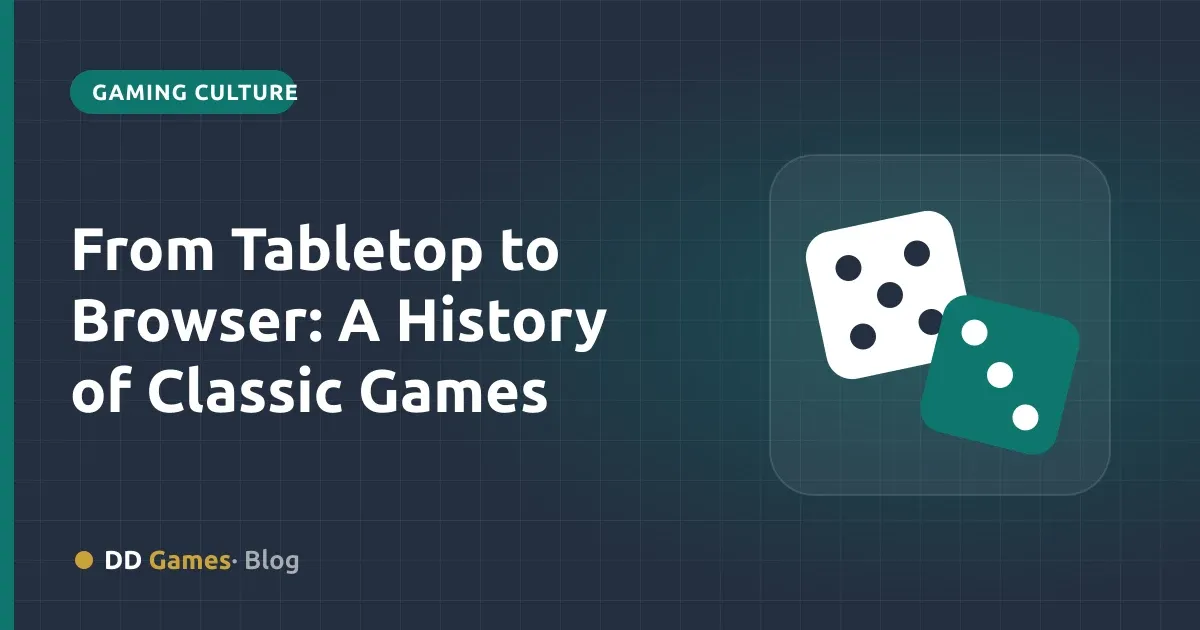 From Tabletop to Browser: A History of Classic Games
