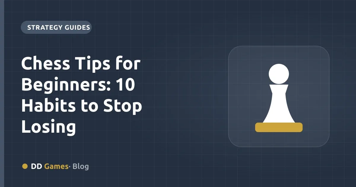 Chess Tips for Beginners: 10 Habits to Stop Losing