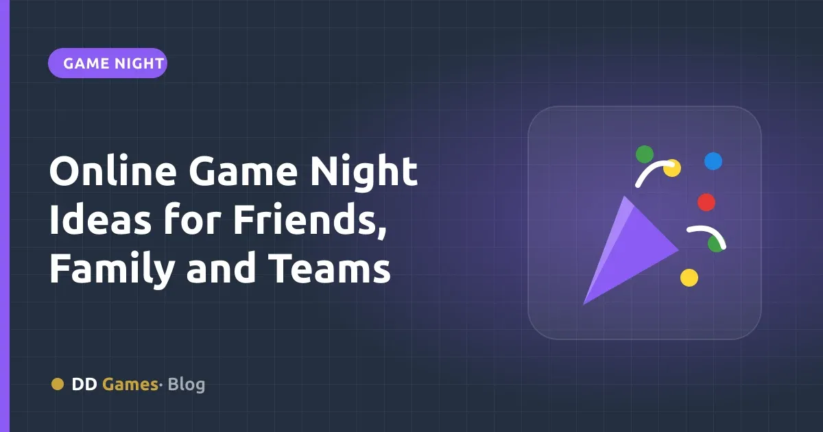 Online Game Night Ideas for Friends, Family and Teams